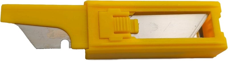 Zeluga 19-524 Fixed Blade Utility Knife with Die Cast Aluminium Housing, Quick Blade Change, 10 Blades Included - Image 5